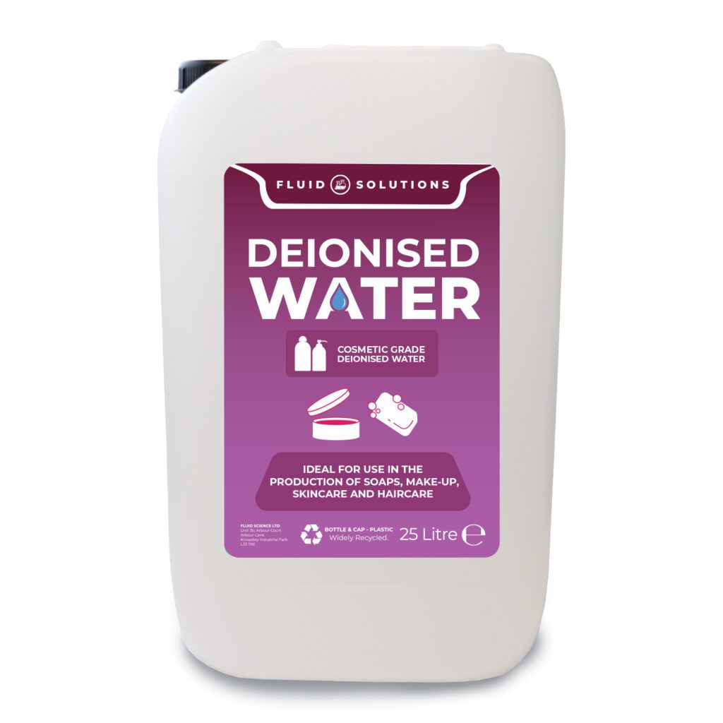 25L Drum Cosmetic Grade DI Water