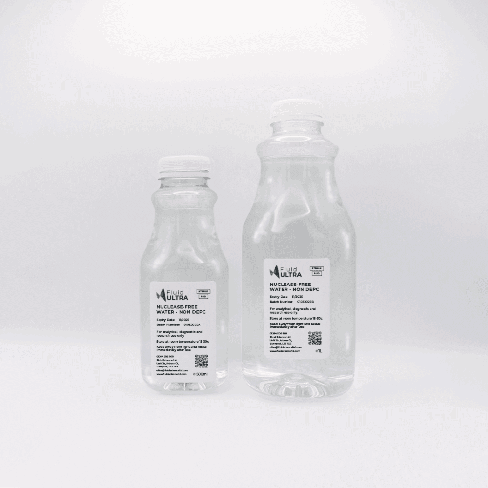 Nuclease Free Water - Nuclease-Free Water - Non DEPC Treated - Not DEPC Treated - No Diethylpyrocarbonate - JPG