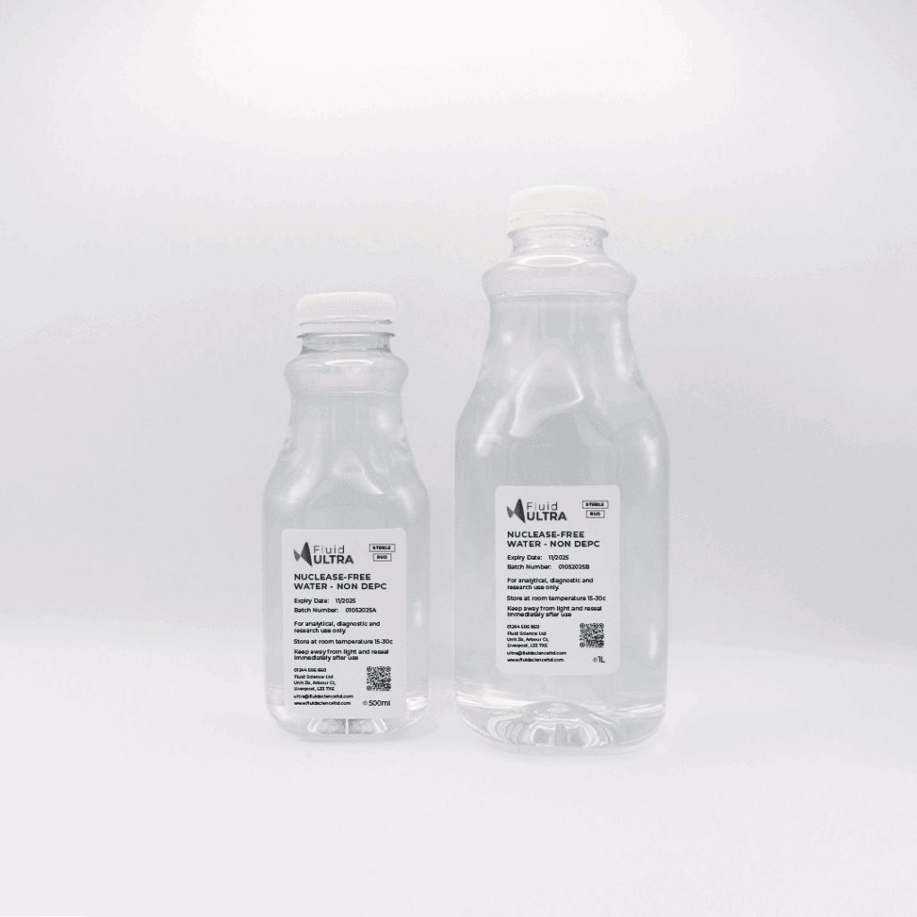 Nuclease Free Water - Nuclease-Free Water - Non DEPC Treated - Not DEPC Treated - No Diethylpyrocarbonate - JPG