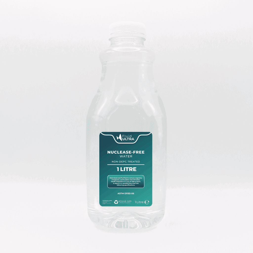 Nuclease Free Water - Nuclease-Free Water - Non DEPC Treated - Not DEPC Treated - No Diethylpyrocarbonate - JPG