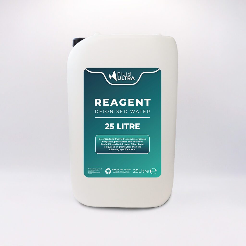 Reagent Water - 25L Drum - Reagent Grade Water - Reagent Grade - High Purity Reagents - JPG
